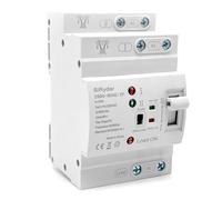 SiRyder Commutateur De Transfert Automatique ATS 2P 4P 63A Din Rail Dual Power Interrupteur De Transfert Automatique Interrupteur éLectrique 220V Commutateur De Courant De Secours (2P)
