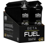 SiS Beta Fuel Gel Neutre 60ml 30x ONE-SIZE Noir