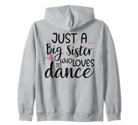 Sis Dance Sister Big Sister Boss Girls Dancing Ballet Dancer Sweat à Capuche