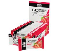 SiS GO Energy Bake Energy Bar, Strawberry - 12 Pieces