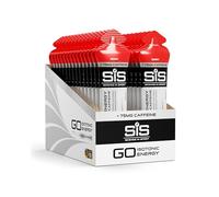 SiS | Go Gel | Gel isotonique énergétique + caféine |Riche en glucides pour le sport, la course, le velo | Gout Baie | 30 sachets de 60ml