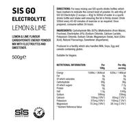 Sis Poudre Pour Boisson Isotonique Aux électrolytes Go Citron & Lime 500g