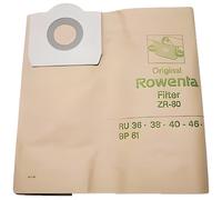 Rowenta Sacs pour aspirateur cuve ZR80 – Pochette 5 sacs 17 litres