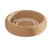 Sisał Tapis rond pour chat - Multi-fonction Scratčher, Lounge & Feeding Station Combo | Extra large Design with Non-Shedding Sisâl Mat | Space-Saving Dormitat Furniture For Scrapbookatchiñg, Nappinet