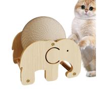 Sisal Cat Scratching Ball - Vertical Wear Resistant Toy | Interactive Wheel