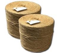 Sisal Fil de presse 2500 m Fil lieur Fil de récolte Fil en sisal Cordon Cordon en sisal Ficelle