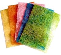 Sisal scintillant 22x33cm 5pcs Mix pastel