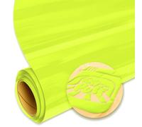 Siser Easy Puff HTV Vinyle 3D pour transfert thermique Jaune fluo 30,5 x 30,5 cm