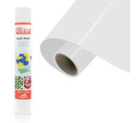 Siser Easy Puff - Vinyle thermocollant Blanc 50 x 30 cm, flex de découpe à effet 3D, compatible avec les machines de découpe