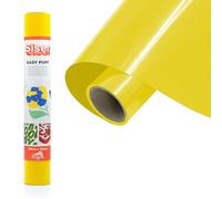 Siser Easy Puff - Vinyle thermocollant Jaune 50 x 30 cm, flex de découpe à effet 3D, compatible avec les machines de découpe