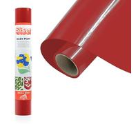 Siser Easy Puff - Vinyle thermocollant Rouge 50 x 30 cm, flex de découpe à effet 3D, compatible avec les machines de découpe