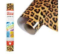 Siser® EasyPatterns PLUS Wild Leopard - 30cm x 0,5m. Vinyle thermocollant pour vêtements et accessoires. Matériau pour les loisirs créatifs, adapté aux vêtements pour enfants