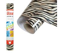 Siser® EasyPatterns PLUS Wild Zebra - 30cm x 0,5m. Vinyle thermocollant pour vêtements et accessoires. Matériau pour les loisirs créatifs, adapté aux vêtements pour enfants