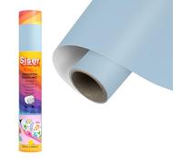 Siser EasyPSV Starling - Film adhésif permanent 150 x 30 cm Soft Blue 1 unité, Pour personnaliser des objets et des surfaces rigides, Compatible avec traceur de découpe, Lavable au lave-vaisselle