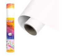 Siser EasyPSV Starling - Film adhésif permanent Blanc Matt 150 x 30 cm, Pour personnaliser des objets et des surfaces rigides, Compatible avec traceur de découpe, Lavable au lave-vaisselle