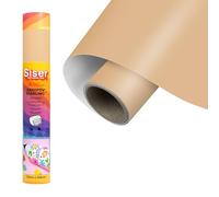 Siser EasyPSV Starling - Film adhésif permanent Cashew 150 x 30 cm, Pour personnaliser des objets et des surfaces rigides, Compatible avec traceur de découpe, Lavable au lave-vaisselle