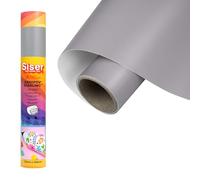 Siser EasyPSV Starling - Film adhésif permanent Silver Brillant 150 x 30 cm, Pour personnaliser des objets et des surfaces rigides, Compatible avec traceur de découpe, Lavable au lave-vaisselle