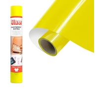 Siser® EasyWeed® Extra Jaune Citron, 30 cm x 0,5 m, vinyle thermocollant pour personnaliser le nylon, le cuir et les tissus traités