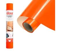 Siser® EasyWeed® Extra Orange Fluo, 30 cm x 0,5 m, vinyle thermocollant pour personnaliser le nylon, le cuir et les tissus traités