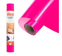 Siser® EasyWeed® Extra Rose Fluo, 30 cm x 0,5 m, vinyle thermocollant pour personnaliser le nylon, le cuir et les tissus traités