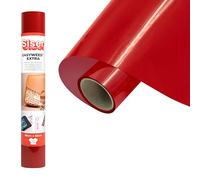 Siser® EasyWeed® Extra Rouge, 30 cm x 0,5 m, vinyle thermocollant pour personnaliser le nylon, le cuir et les tissus traités
