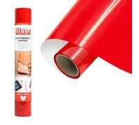 Siser® EasyWeed® Extra Rouge Vif, 30 cm x 0,5 m, vinyle thermocollant pour personnaliser le nylon, le cuir et les tissus traités