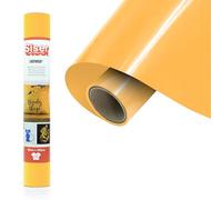 Siser® EasyWeed® Giallo Jaune Soleil, 30 cm x 1 m, Film thermocollant à transfert thermique pour personnaliser les textiles, loisirs créatifs, certifié VeganOk et Oeko-Tex Standard 100 classe I
