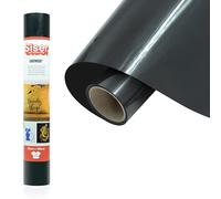 Siser® EasyWeed® Noir opaque, 30 cm x 1 m, Film thermocollant à transfert thermique pour personnaliser les textiles, loisirs créatifs, certifié VeganOk et Oeko-Tex Standard 100 classe I