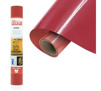 Siser® EasyWeed® Rouge, 30cm x 1mt, Film thermocollant à transfert thermique pour personnaliser les textiles, loisirs créatifs, certifié VeganOk et Oeko-Tex Standard 100 classe I