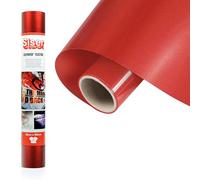 Siser Electric Red, 30 cm x 1 m, vinyle thermocollant irisé pour la personnalisation de tissus, vêtements et accessoires, loisirs créatifs, facile à découper
