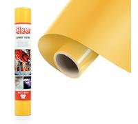 Siser Electric Yellow, 30 cm x 1 m, vinyle thermocollant irisé pour la personnalisation de tissus, vêtements et accessoires, loisirs créatifs, facile à découper