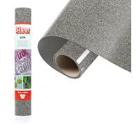 Siser® Glitter Ligh Multi, 30 cm x 0,5 m, vinyle thermotransférable thermocollant pailleté pour la personnalisation des tissus, vêtements et accessoires, loisirs créatifs, facile à couper