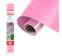 Siser Glitter Neon Pink, 30 cm x 0,5 m, vinyle thermocollant pailleté pour la personnalisation de tissus, vêtements et accessoires, loisirs créatifs, facile à découper