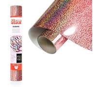 Siser Holographic Blush, 30 cm x 0,5 m, vinyle thermotransférable thermocollant holographique pour la personnalisation des tissus, vêtements et accessoires, loisirs créatifs, facile à couper