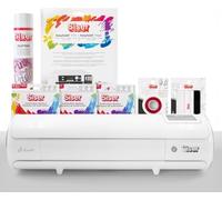 Siser Juliet® Pack Subli - Plotter de Découpe Professionnel, Film EasySubli®, Marqueurs de Sublimation, Film Pailleté, Ruban Thermique, Accessoires Inclus