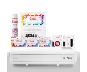 Siser Juliet® Pack Subli - Plotter de Découpe Professionnel, Film EasySubli®, Marqueurs de Sublimation, Film Pailleté, Ruban Thermique, Accessoires Inclus