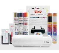 Siser Juliet® Starter Pack - Comprend le traceur de découpe Juliet haute définition, ainsi que des films de découpe et imprimables thermo-transferables, des autocollants et des accessoires