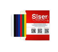 SISER Matériaux pour Loisirs créatifs, Vinyle, Multicolore, Unique, Set de 12 Pièces