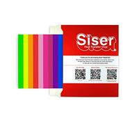 Siser Matériaux pour Loisirs créatifs, Vinyle, Multicolore, Unique, Set de 12 Pièces