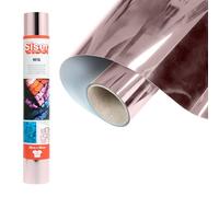 Siser Metal Rose Gold, 30 cm x 0,5 m, vinyle thermocollant métallisé pour la personnalisation de tissus, vêtements et accessoires, loisirs créatifs, facile à découper