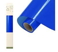 Siser Pure HT - Vinyle thermocollant compostable Marine Blue 50 x 30 cm, flex de découpe compatible avec les machines de découpe
