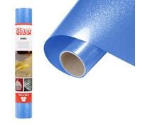 Siser Sparkle Cornflower Blue, 30 cm x 0,5 m, vinyle thermocollant à effet pailleté brillant pour la personnalisation de tissus, vêtements et accessoires, loisirs créatifs, facile à découper