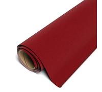 Siser StripFlock Pro Feuille de vinyle de transfert thermique 30 x 30,5 cm (rouge) - Compatible avec Siser Romeo/Juliet et autres emporte-pièces professionnels ou artisanaux - Superposé - Certifié