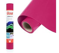 SISER® Stripflock PRO Fuchsia, 30 cm x 0,5 m, vinyle thermotransférable thermocollant pour la personnalisation des tissus, vêtements et accessoires, loisirs créatifs, facile à couper