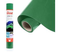 Siser Stripflock PRO Green, 30 cm x 0,5 m, vinyle thermocollant floqué pour la personnalisation de tissus, vêtements et accessoires, loisirs créatifs, facile à découper