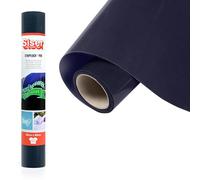 Siser Stripflock PRO Navy Blue, 30 cm x 0,5 m, vinyle thermocollant floqué pour la personnalisation de tissus, vêtements et accessoires, loisirs créatifs, facile à découper