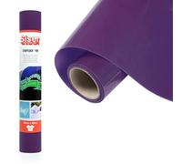 Siser Stripflock PRO Purple, 30 cm x 0,5 m, vinyle thermocollant floqué pour la personnalisation de tissus, vêtements et accessoires, loisirs créatifs, facile à découper