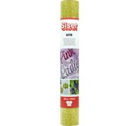 Siser Glitter Gold, 30 cm x 0,5 m, vinyle thermocollant pailleté pour la personnalisation de tissus, vêtements et accessoires, loisirs créatifs, facile à découper