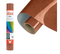 Siser Twinkle Copper Rame, 30 cm x 0,5 m - Vinyle thermocollant à paillettes réfléchissantes pour la personnalisation de tissus, vêtements et accessoires, loisirs créatifs, facile à découper