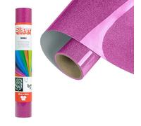 Siser Twinkle Pink Rosa, 30 cm x 0,5 m - Vinyle thermocollant à paillettes réfléchissantes pour la personnalisation de tissus, vêtements et accessoires, loisirs créatifs, facile à découper